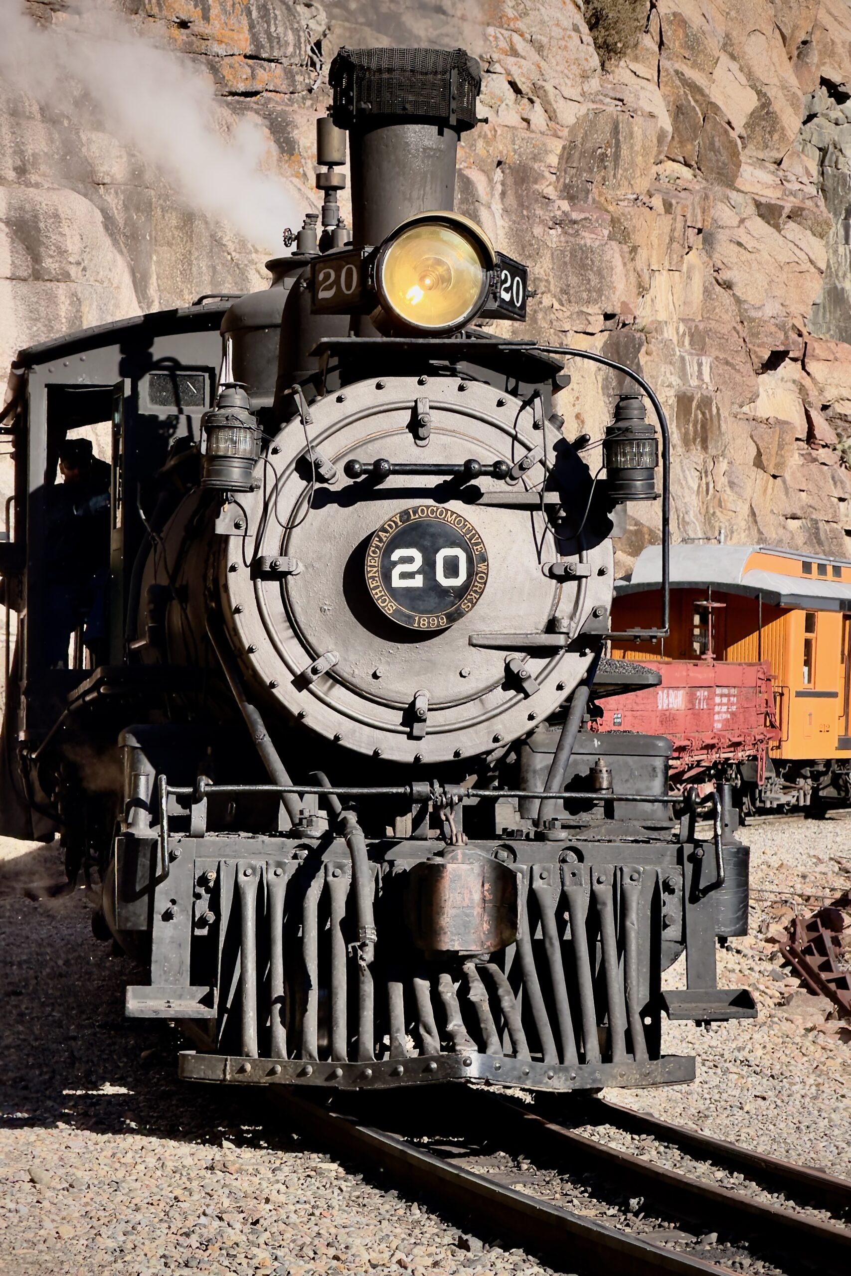 Marc LaChey, MMR - "RGS Engine #20 North to Silverton" -- Second Place Color Prototype Photography